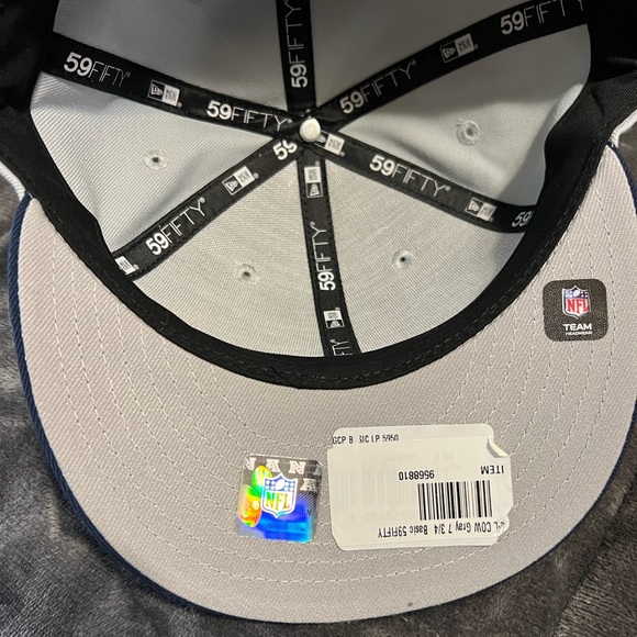 NEW NEW ERA DALLAS 59Fifty COWBOYS FITTED HAT - Picture 3 of 6
